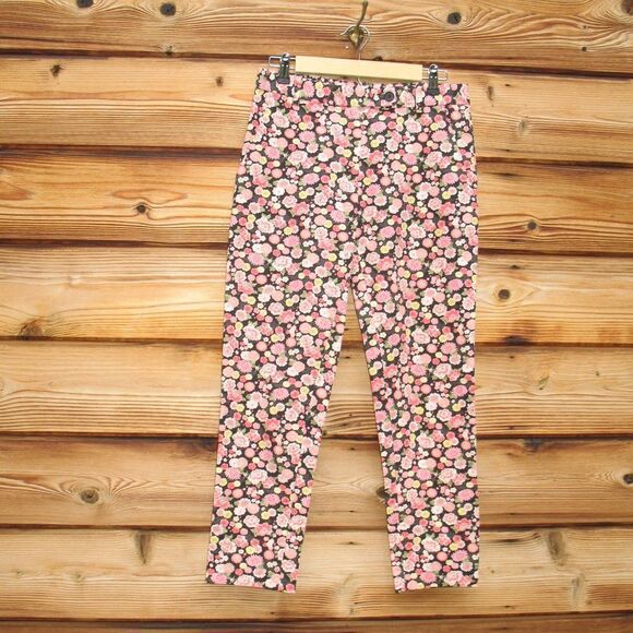 NWOT 6397 Floral Pants - Picture 2 of 9